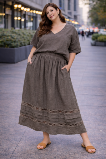 МАКСИ ленена пола