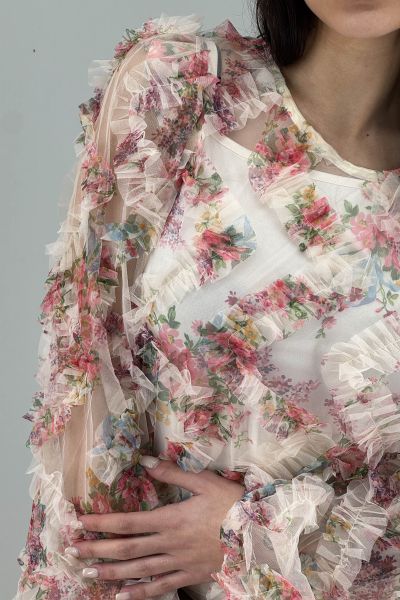 Дамска блуза в екрю