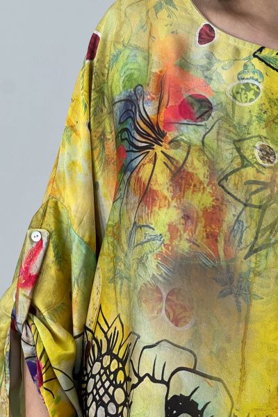 Дамска сатенена блуза