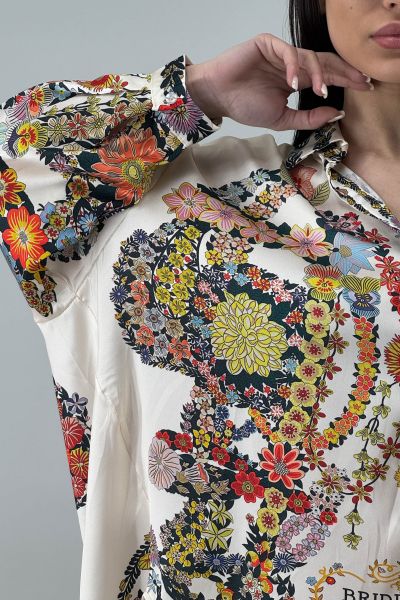 Дамска сатенена риза