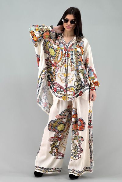 Дамска сатенена риза