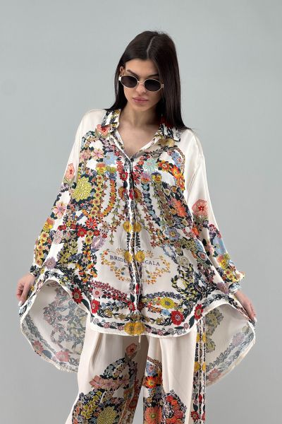 Дамска сатенена риза