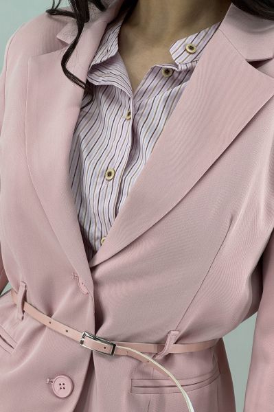 Дамско сако в цвят пудра