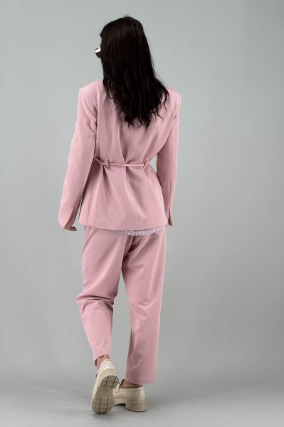 Дамско сако в цвят пудра