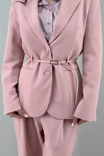 Дамско сако в цвят пудра
