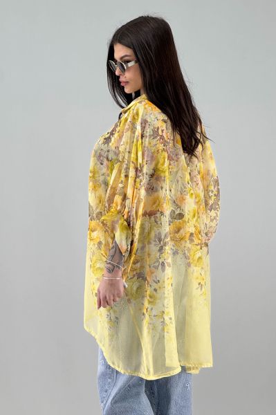 Дамска риза в жълто