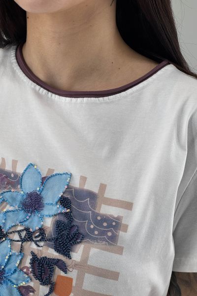 Дамска тениска в черно