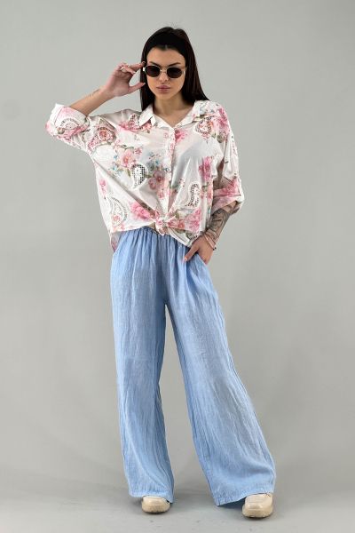 Дамска риза с бродерия