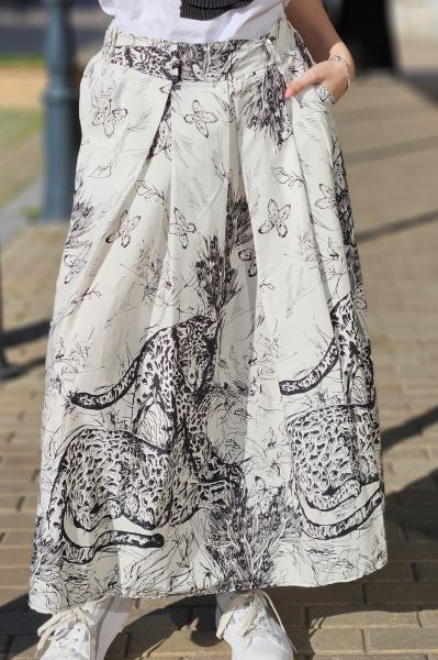 Дълга пола от памук