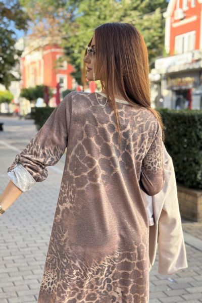 Дълга рокля тънко трико