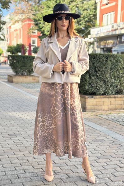 Дълга рокля тънко трико